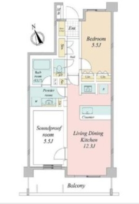 ライフレビュー綱島東(間取り)