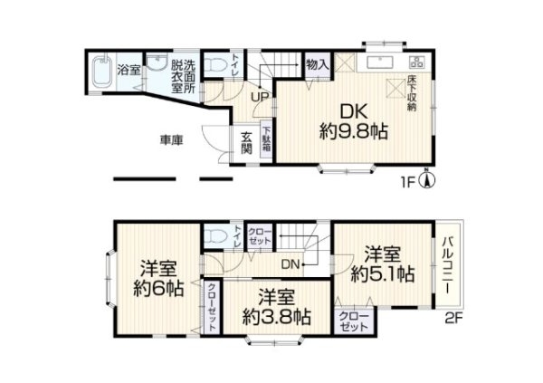 横浜市港北区新吉田東１丁目の中古一戸建て
