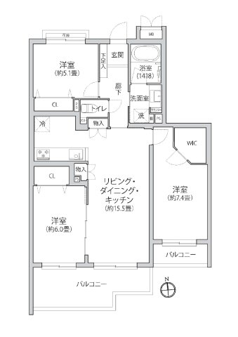 クリオ片倉町八番館