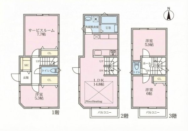 相鉄本線「西横浜」新築戸建