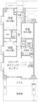 小田急コアロード向ヶ丘遊園