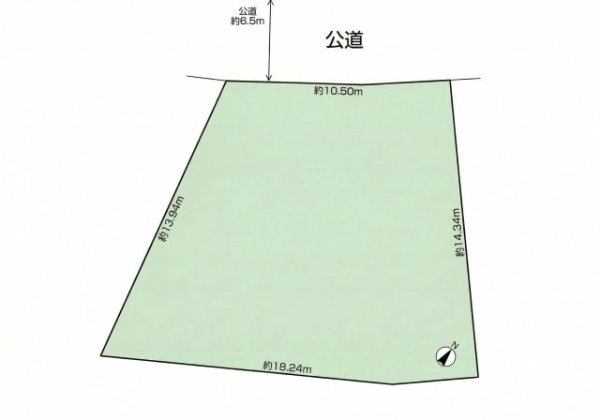 横浜市青葉区市ケ尾町の土地