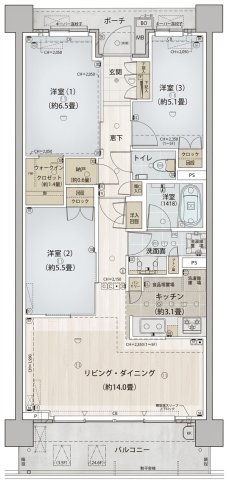 パークホームズ妙蓮寺ザヒルトップ