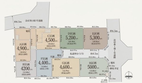 こどもの国線「こどもの国」建築条件無し土地