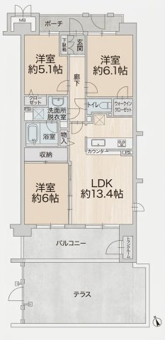 相鉄本線「西谷」アリスガーデン横浜II番館