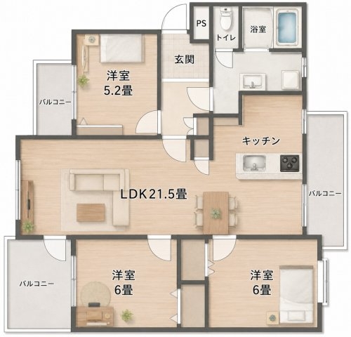 田園都市線「あざみ野」あざみ野住宅3-1-8号棟