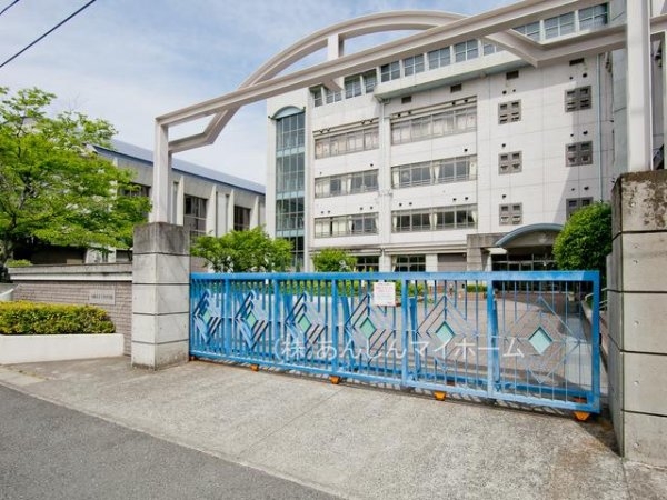 川崎市中原区新丸子東２丁目の土地(川崎市立今井中学校)