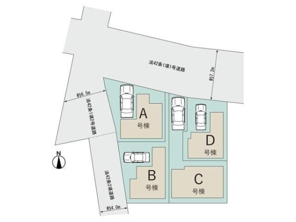 ブルーライン「吉野町」新築戸建て