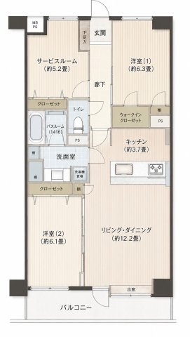 ライオンズマンション溝の口