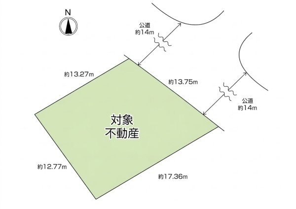 小田急線「鶴川」条件なし土地