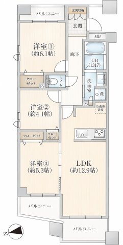 ミレニアムコート向ヶ丘遊園