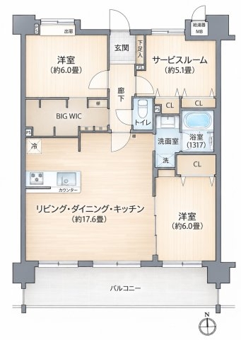 クレストフォルム横浜鴨居弐番館