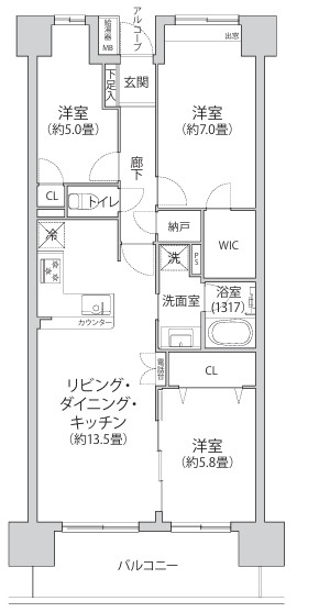 フォレストパーク四季彩の丘C棟