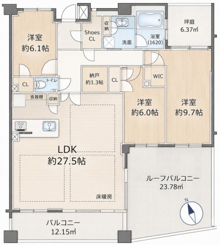 プランヴェール等々力緑地