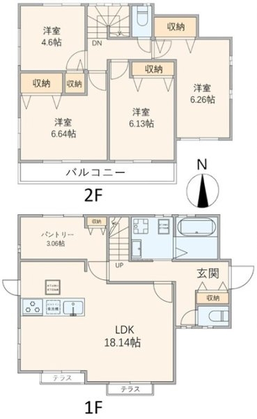 世田谷区喜多見３丁目の中古一戸建て