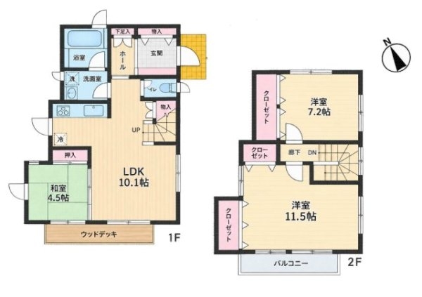 小田急線「読売ランド前」中古戸建