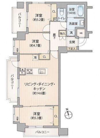 田園キャッスルセンター北