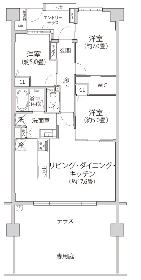 ウォルトンズコート長津田Ｂ棟