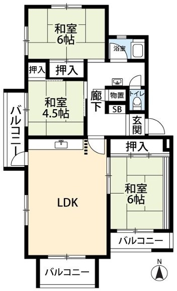 たまプラーザ団地5街区5号棟
