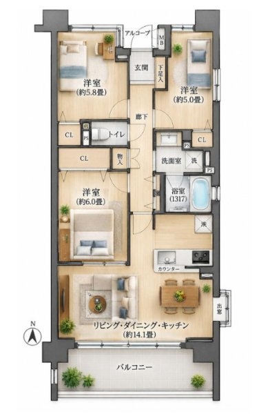 宿河原パークハウス