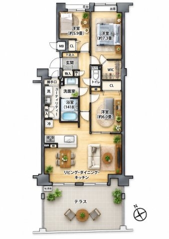 港北ニュータウンイオ2番館