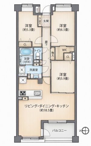 ライオンズマンション武蔵新城緑園の街壱番館