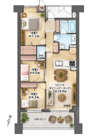 クリオ溝の口壱番館】
