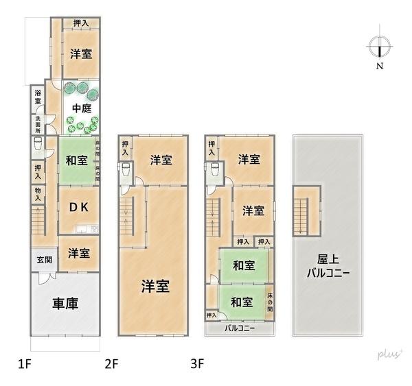 京都市中京区鍛冶屋町の中古一戸建て