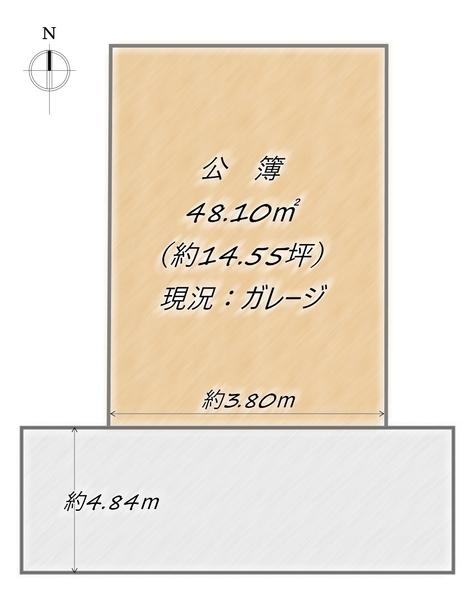 京都市右京区嵯峨新宮町の土地