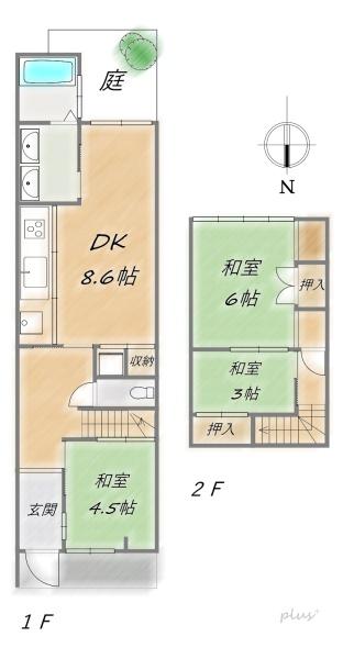 京都市右京区嵯峨朝日町の中古一戸建