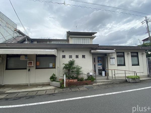 京都市右京区嵯峨広沢池下町の土地(岡田医院)