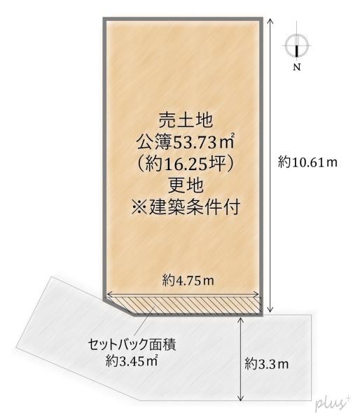 上京区山王町D号地　売土地（建築条件付）