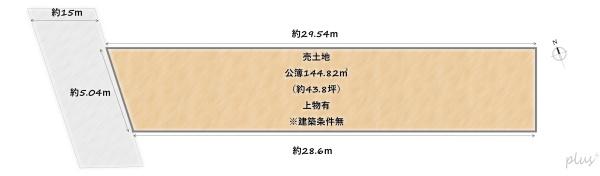 上京区作庵町　売土地（建築条件無）