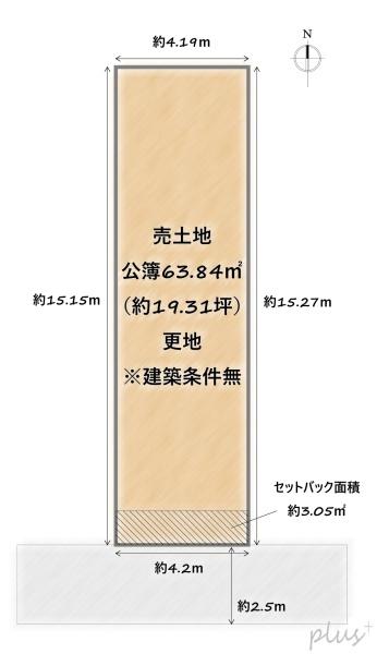 京都市中京区壬生朱雀町の売土地