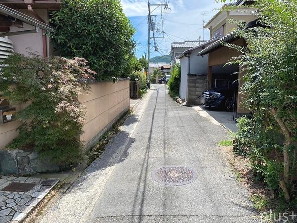 京都市右京区嵯峨大覚寺門前堂ノ前町の土地
