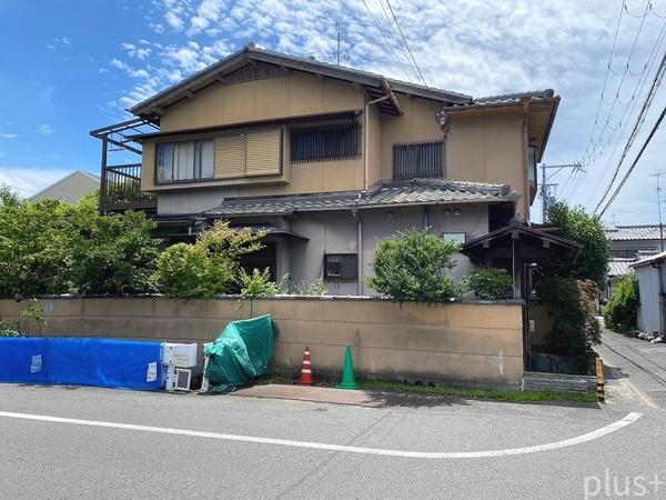 大覚寺門前のきぬかけの道に面する土地