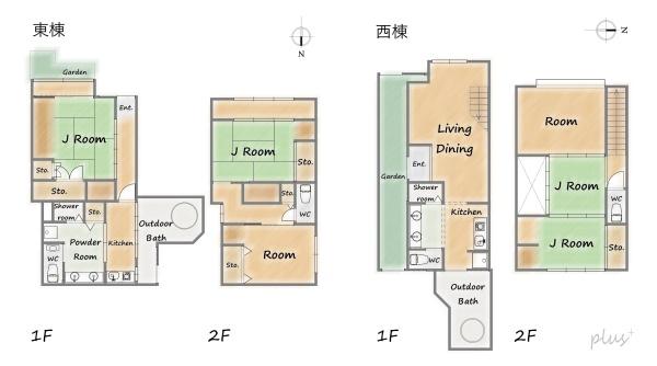 上京区革堂前之町　簡易宿所2棟