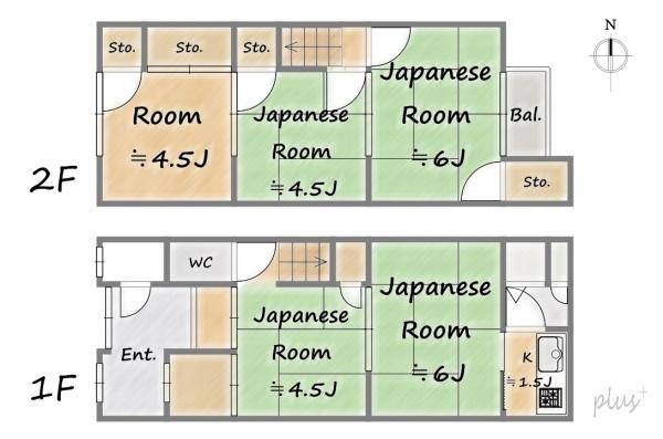 上京区突抜町　中古テラスハウス