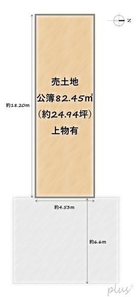 中京区西ノ京内畑町　売土地(建築条件付)