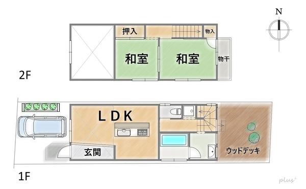 中京区壬生松原町　中古戸建