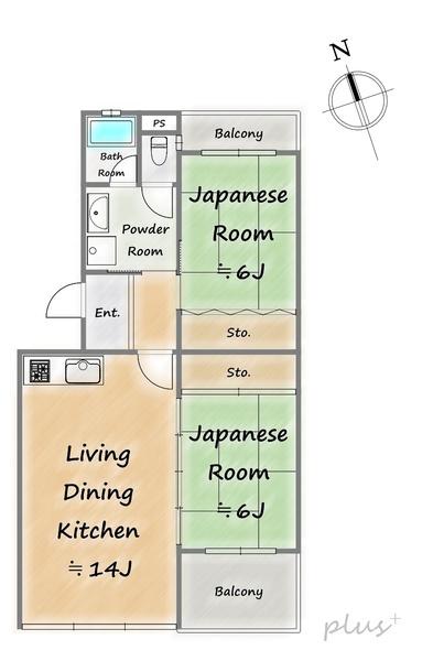 嵐山ロイアルハイツ６号棟
