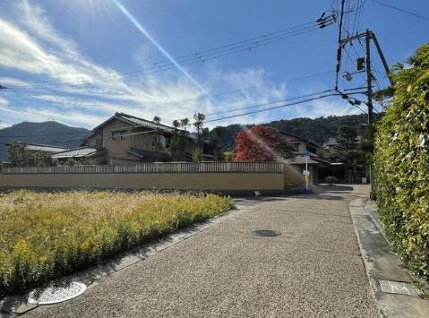右京区嵯峨釈迦堂藤ノ木町　売土地(建築条件付無)