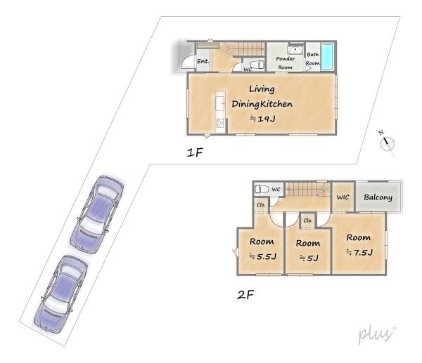 右京区常盤一ノ井町3号地　新築戸建