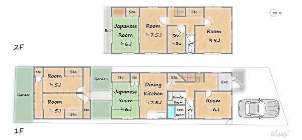 中京区西ノ京北円町　中古戸建