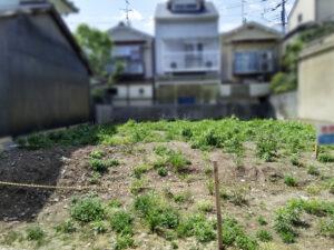 右京区太秦上ノ段町2期2号地　売土地（建築条件無）