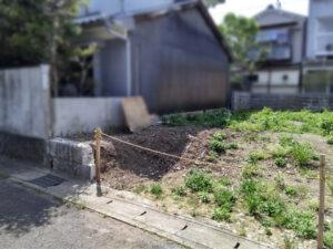 右京区太秦上ノ段町2期2号地　売土地（建築条件無）