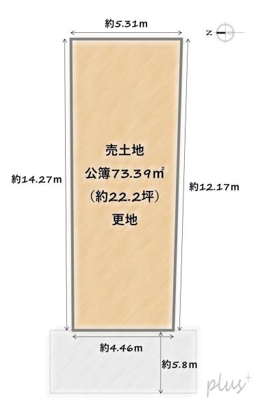 上京区西町2号地　売土地（建築条件付）