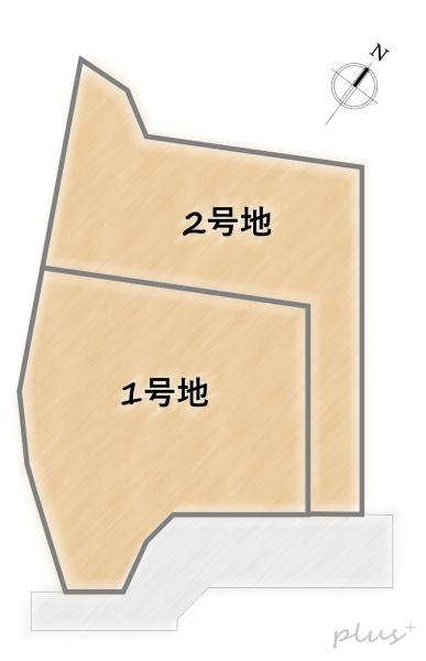 右京区花園岡ノ本町1号地　売土地(建築条件無)