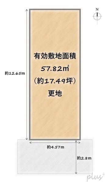 中京区西ノ京左馬寮町　売土地（建築条件付）