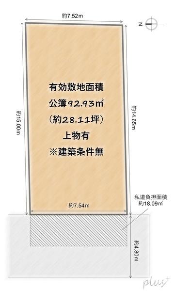 嵯峨新宮町の土地